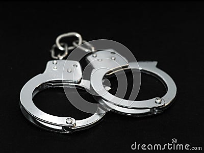 Handcuffs Stock Photo