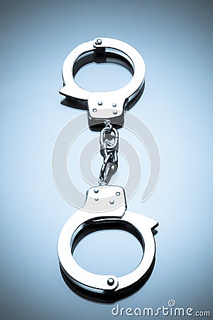 Handcuffs Stock Photo