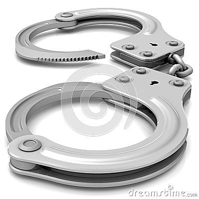 Handcuffs Stock Photo