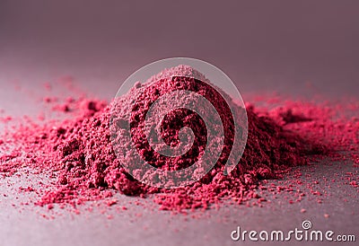 Pink powder Stock Photo