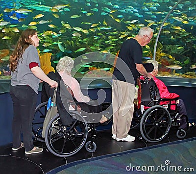 Handicap Accessible Editorial Stock Photo