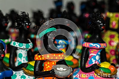 Handicraft from Bahia, Brazil Editorial Stock Photo