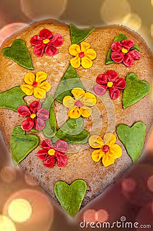 Handmade bread Stock Photo
