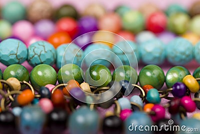 Handmade Jewelry Stock Photo