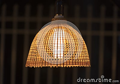 Handmade lantern Stock Photo