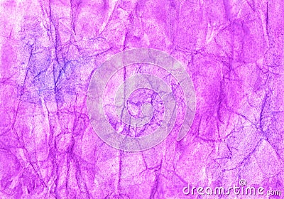 Handmade watercolour purple background for the manufacture of Stock Photo