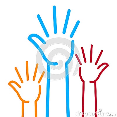 Hands Vector Illustration