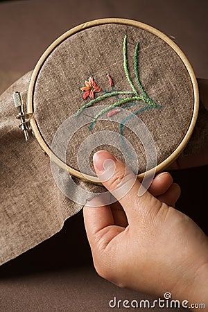 Embroidery Stock Photo