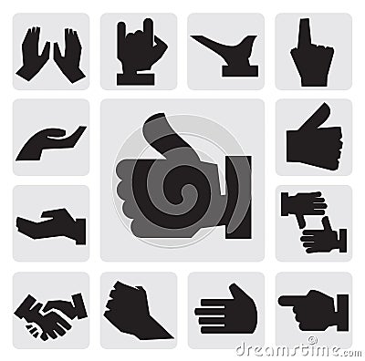 Hands icon Vector Illustration