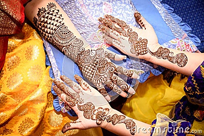 Mehendi Rasm Stock Photo