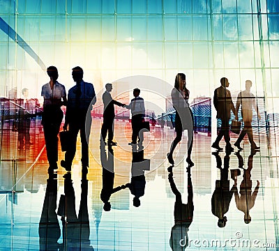 Handshake Business People Team Teamwork Meeting Conference Concept Stock Photo