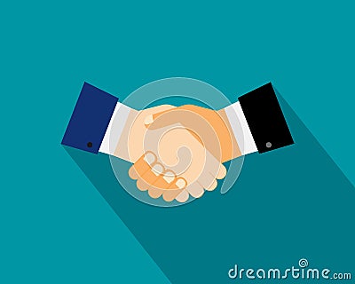 Handshake icon Vector Illustration