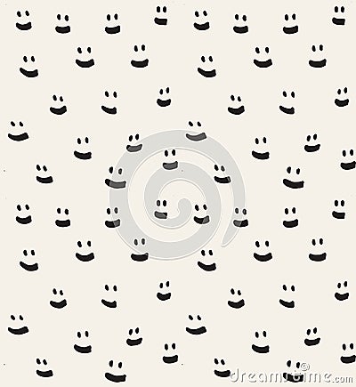 HandSketched Vector Seamless Pattern Vector Illustration