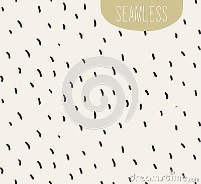 HandSketched Vector Seamless Pattern Vector Illustration