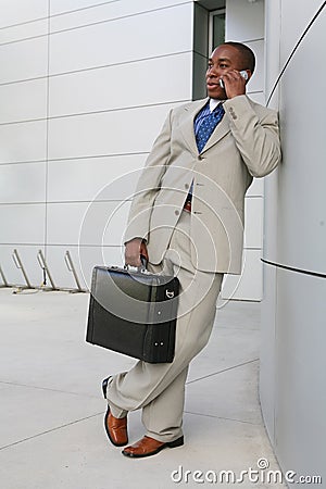 Handsome Business Man Stock Photo