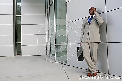 Handsome Business Man Stock Photo
