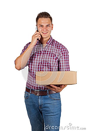 Shipment delivery Stock Photo