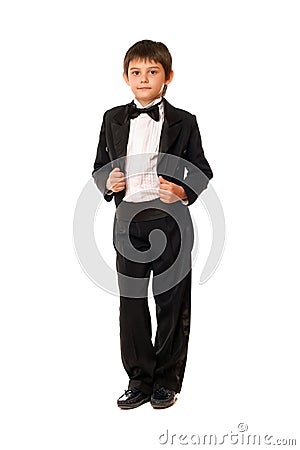 Handsome little boy Stock Photo