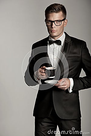 Handsome man Stock Photo