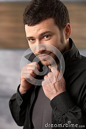 Handsome stylish guy Stock Photo