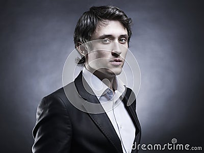 Handsome stylish man Stock Photo