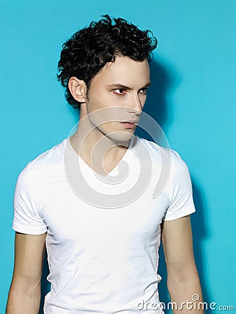 Handsome stylish man Stock Photo