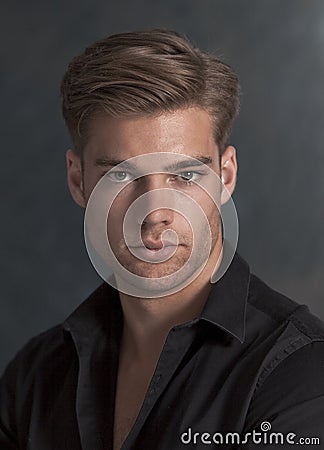 Handsome Young Man Stock Photo