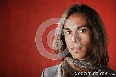 Handsome Young Man Stock Photo