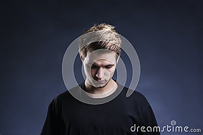 Handsome young man Stock Photo