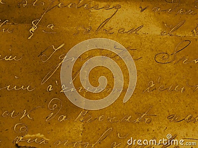 Handwriting background Stock Photo