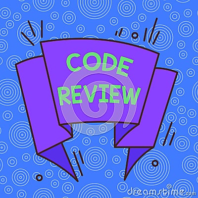 Handwriting text Code Review. Concept meaning single most effective technique for identifying security flaws Stock Photo