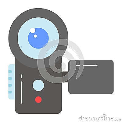 Handy cam vector design, icon of video camera Vector Illustration