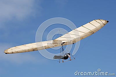 Hang gliding Stock Photo