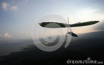 Hang gliding Editorial Stock Photo