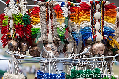 Hanging cow/sheep bell Stock Photo