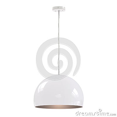 Hanging pendant lamp Stock Photo