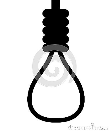 Hangmans noose Stock Photo