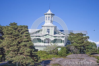 Hanko mansion Stock Photo