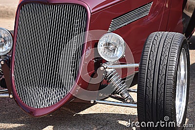 Front end of a 1933 Ford Coupe Stock Photo