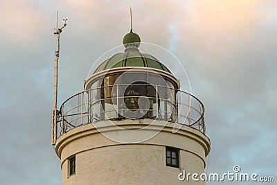 Hano, Sweden, Island, Baltic sea, light house Stock Photo