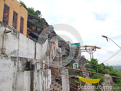 Hanuman dhara, chitrakoot,mp Editorial Stock Photo