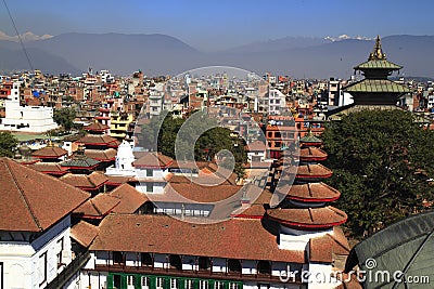 Hanuman Dhoka in Kathmandu, Nepal Stock Photo