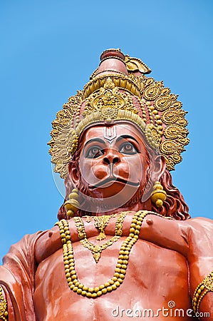 Hanuman statue at Sikkim, India Stock Photo