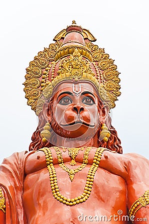 Hanuman statue at Sikkim, India Stock Photo