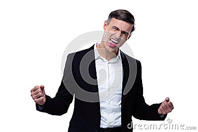 Happiness businessman Stock Photo