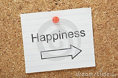 Happiness This Way Stock Photo