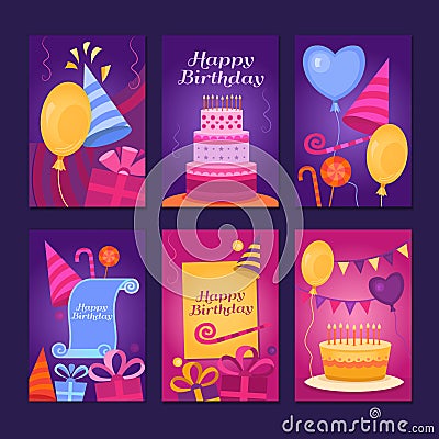 Happy Birthday card Stock Photo