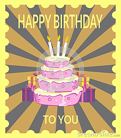 Happy Birthday to you ! Stock Photo