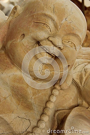 Happy Buddha Stock Photo