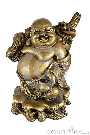 Happy Buddha Stock Photo